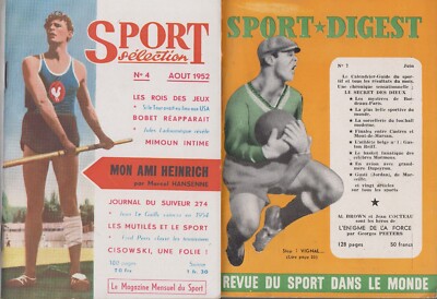 Revue SPORT DIGEST N°8 – Juillet 1949 – Spécial Tour De France Cyclisme – Bon état