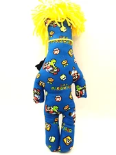 SUPER MARIO WORLD Handmade Dammit Doll 12"  Stress Reliever NEW Xbox Nintendo