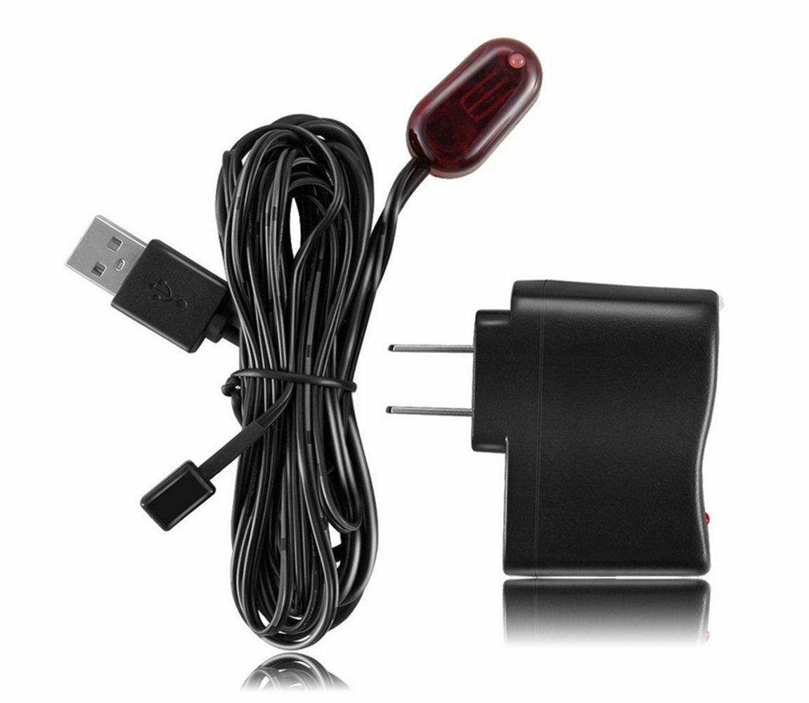 LEYF Trasmettitore IR a infrarossi, cavo USB per demodulatori, può