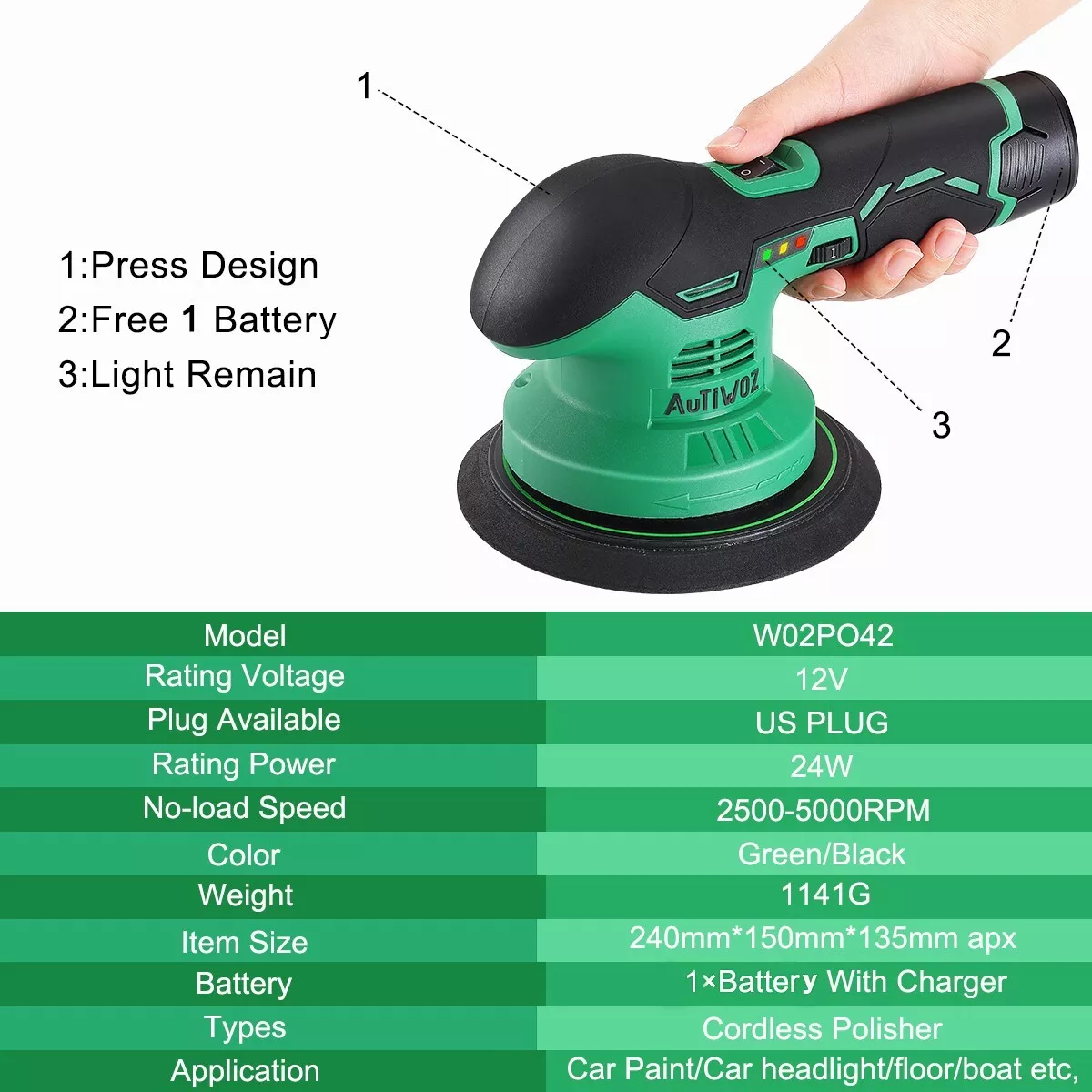 Orbital sander buffer online