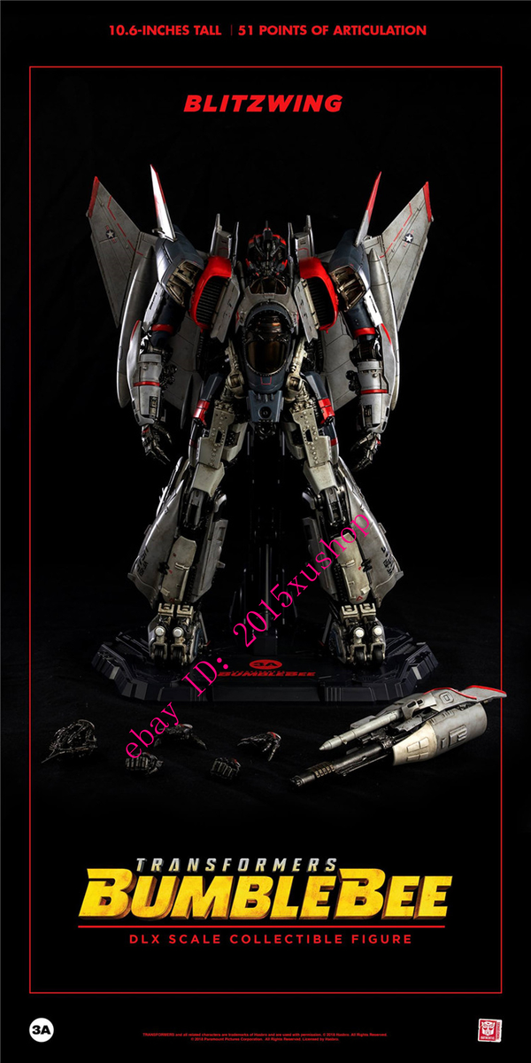 ThreeZero 3Z0243 Transformers DLX Blitzwing Action Figure In Stock 