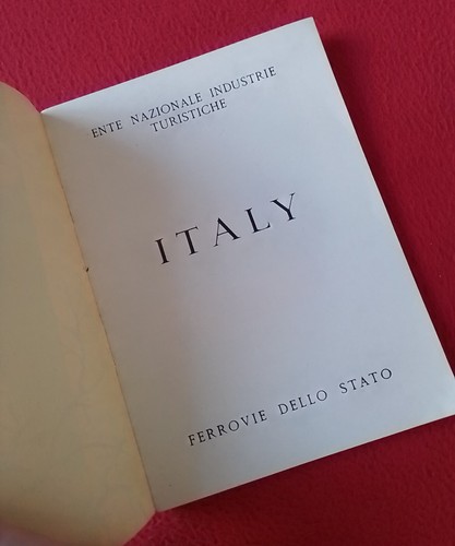 PUBLICACION GUIA...ITALIA ITALY ENIT FERROVIE DELLO STATO, EN INGLES, TOURISM... - Imagen 3 de 11