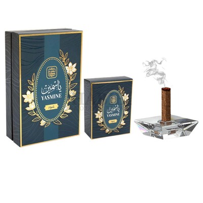 Bakhoor Oud Yasmine + Bakhoor Burner Holder-50g Bukhoor By Naseem