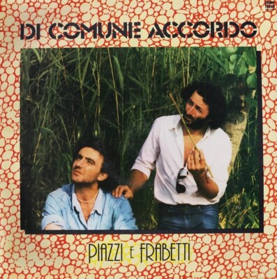 LP 33 Piazzi E Frabetti Di Comune Accordo Italy 1985 Sound Track Record STR 5056