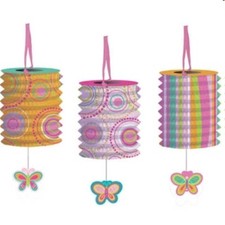 Butterfly Girls Pretty Spring Butterflies hanging decor Modern Mod 60s birthday