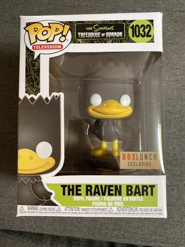 THE RAVEN BART 1032 Funko Pop Simpsons 