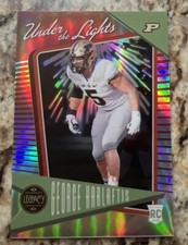 George Karlaftis RC Rookie Card /50 SSP 2022 Panini Legacy Ruby! Chiefs Purdue