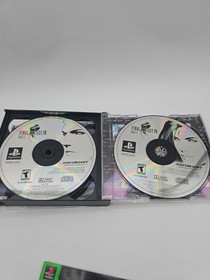 Final Fantasy 8 VIII PS1 CIB W/ Manual - PlayStation W/ NEW CASE & REG CARD