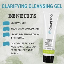 Mary Kay Clear Proof Clarifying Cleanser Gel Acne Blemish Control