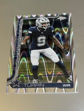 2025 NFL Topps Chrome Kavontae Turpin Raywave Refractor #84