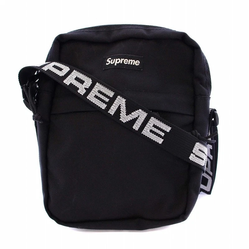 Sac à bandoulière Supreme 18Ss Cordura nylon noir/Kh homme