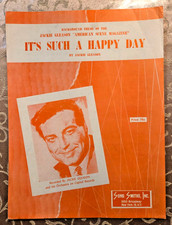 It's Such A Happy Day Composed By Jackie Gleason Vintage Sheet Music 1963