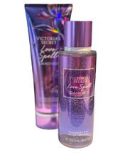 Victoria's Secret Love Spell Candied Fragrance Spray Mists Set Duo 2 pc. New VS