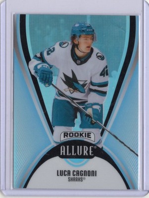 2025-26 Upper Deck Allure - Rookies Luca Cagnoni #139 RC Sharks Fire Sale!