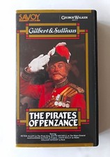 The Pirates of Penzance VHS PAL U (1982) English Dir Rodney Greenberg Savoy