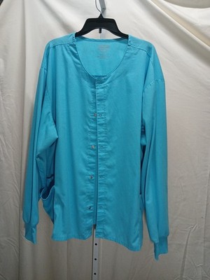 Scrubs, Lab Coat.   Cherokee Workwear, Flex. Women's Size 3XL Button-up (F18)