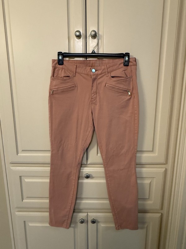 A.N.A Women’s Dusty Rose Super Soft Jeggings - Size 12