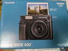 Fujifilm Instax Wide 400 Instant Camera Jet Black 2 Pack Uses Film