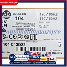 ALLEN BRADLEY 104-C12D22 104C12D22 110/120V 3...