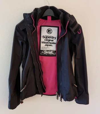 Jacke Superdry Gr. S 36 Windcheater Damen Windjacke Freizeit Outdoor Jacken