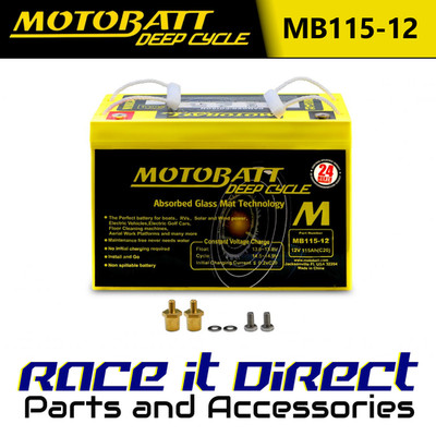 Motobatt BCI Group 27 Hochleistungs Ersatzakku MB115-12