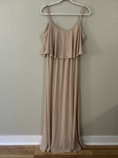 Show Me Your Mumu Bridesmaid Dress Size XL Pale Pink