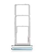 New Premium Replacement Dual Sim Card Tray for LG K42 2020 K52 2020 Silver