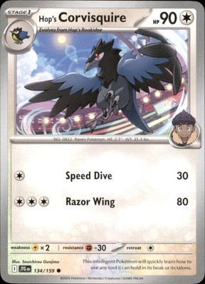 Hop's Corvisquire Common SV09: Journey Together 134/159 NM