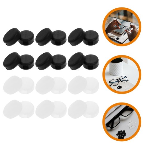 12 Pairs Sun Glasses Eyeglass Grip Pads Ear Grips Non Slip Accessories - Picture 8 of 12