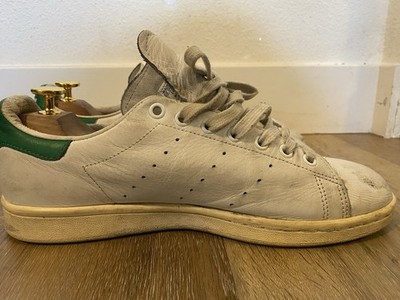 adidas Stan Smith OG Tumbled Leather White Green Men's Sneakers S75074