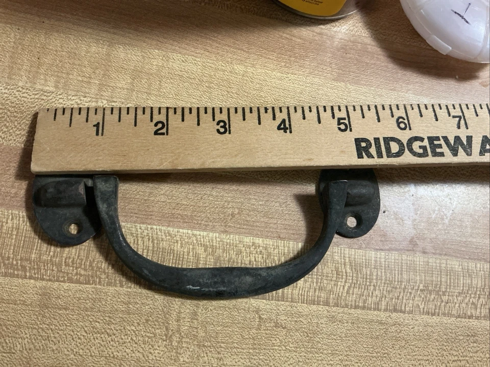 Alça de peito georgiana antiga de bronze campanha do século XVIII ORIGINAL POR ALÇA  - Imagem 4 de 4