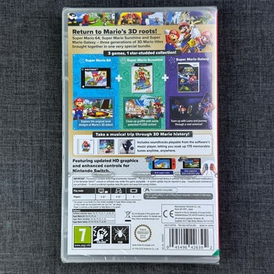 Super Mario 3D All-Stars (Nintendo Switch, 2020) - SEALED Brand