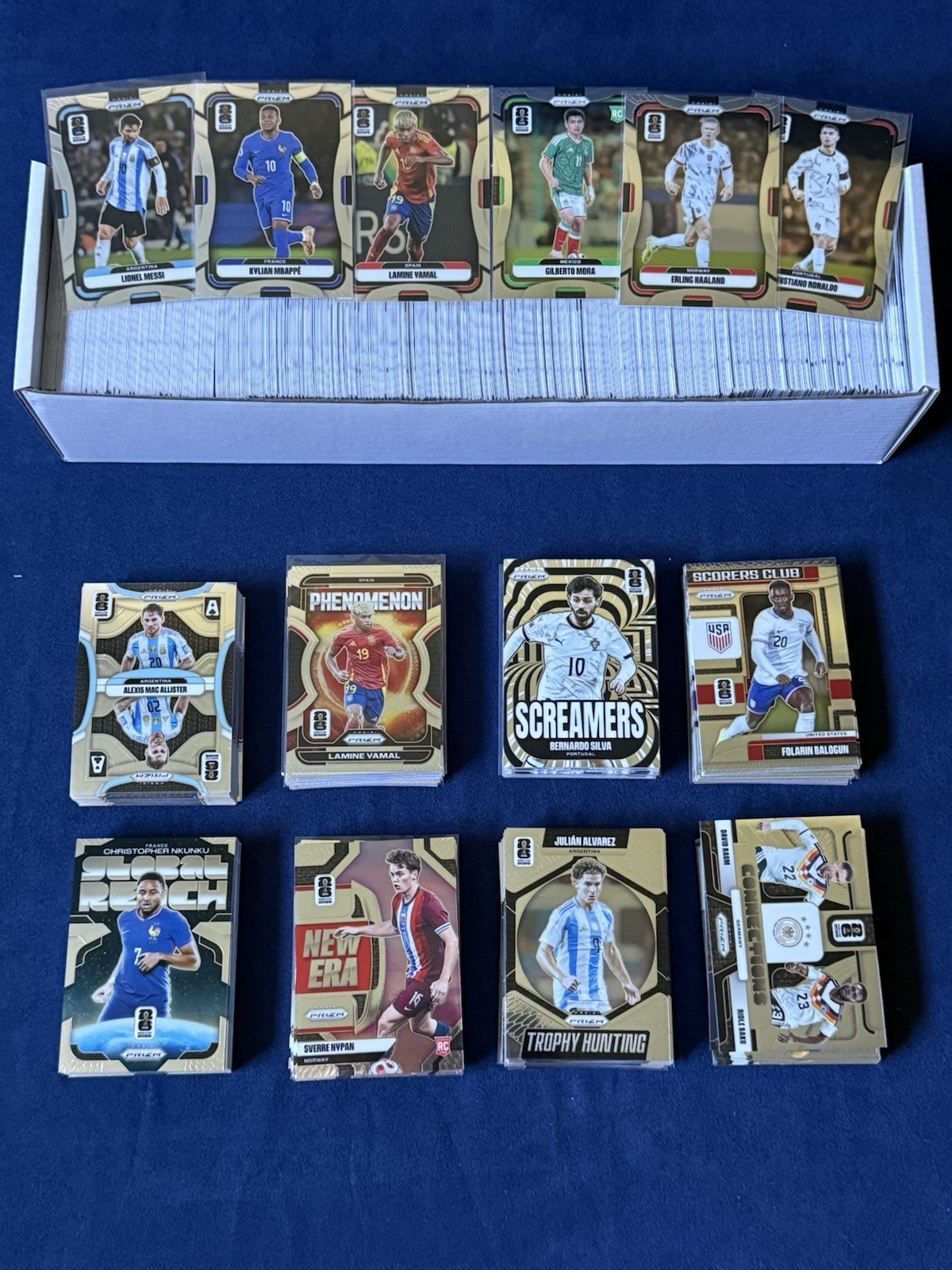 2026 Prizm World Cup 700 Card Master Set #1-500 Complete Base + 8 Insert Sets