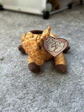 TY Beanie Baby /Babies Mint with Mint Tags Twigs the giraffe Rare Retired