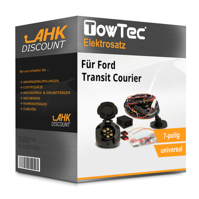 Für Ford Transit Courier 02.2014-12.2023 TOWTEC E-Satz 7polig universell Neuware