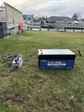 51.2V 100ah Golf Cart Battery With Charger