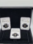 Lot of 3 - Gold American Bald Eagle (2) and 1 Eye of Ra NGC Ms 70 1/500th Each