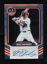 2026 Panini Stars & Stripes Prizm 114/149 Roch Cholowsky (Batting) Auto 0j81