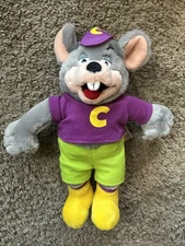 Rare Vintage 2000 CHUCK E CHEESE Official CEC Charm Kid's Stuff 12" Plush