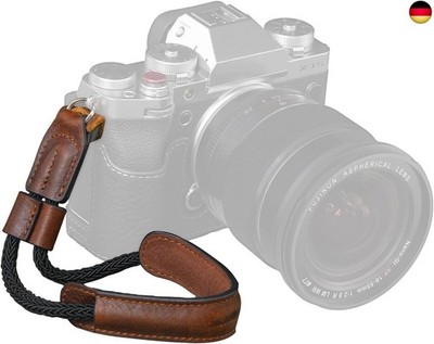 SMALLRIG Camera Wrist Strap, Kamera-Handschlaufe, Vintage Leder Kamera