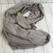 Boba Baby Gray Cotton Spandex Stretch Ergonomic Baby Wrap Carrier One Size