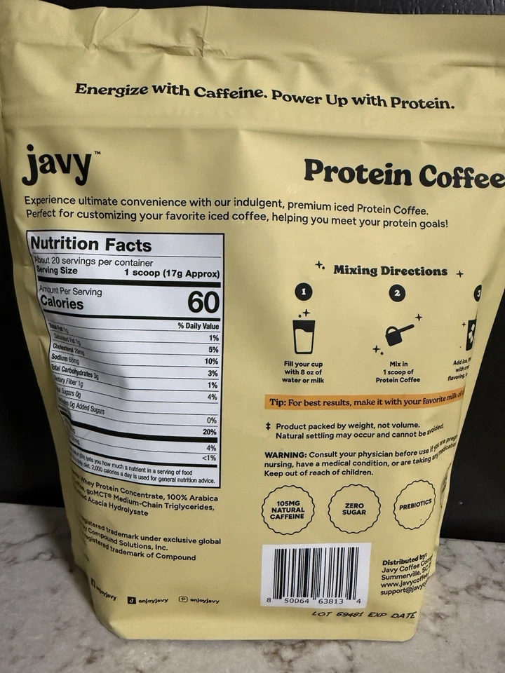 café proteína java Foto 2 de 4