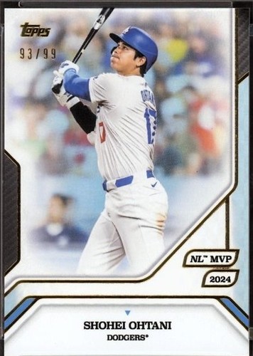SHOHEI OHTANI 2025 TOPPS MLB MVP COLLECTION MEMORABILIA RELIC