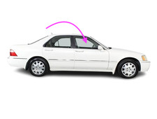 Fits: 01-2004 Acura 3.5 RL, RL 4D Sedan Passenger Front Right Door Window Glass
