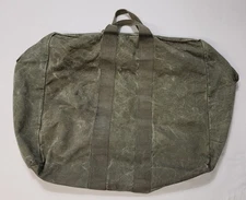 Vintage US Military Duffle Bag Kit Bag Flyers Sage Green Canvas
