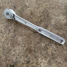 Vintage Craftsman Quick Release Ratchet 1/2" Drive -V- 44985 10"