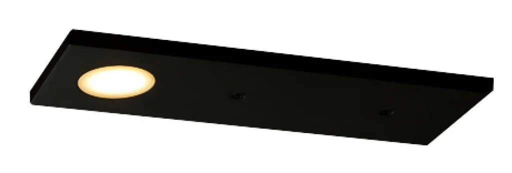 Cabinet Light Black Targa LED 12v Rectangle 4000K TARGA-BK-NW