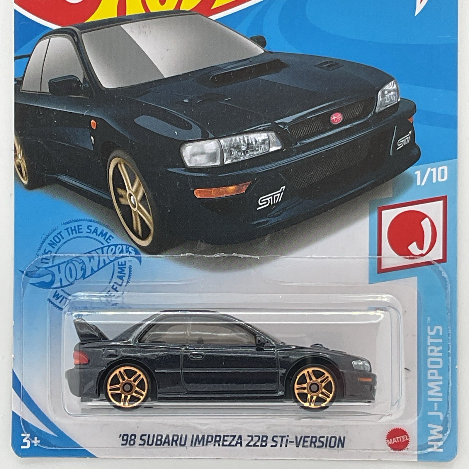 Hot Wheels 2021 HW J-Imports '98 Subaru Impreza 22B-STi Version