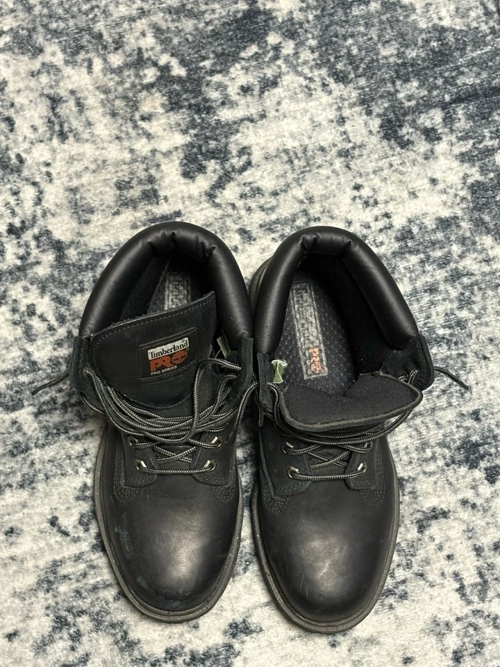 Botas impermeables Timberland Premium 6"" para hombre - talla 8,5 de EE. UU., negras Foto 3 de 4