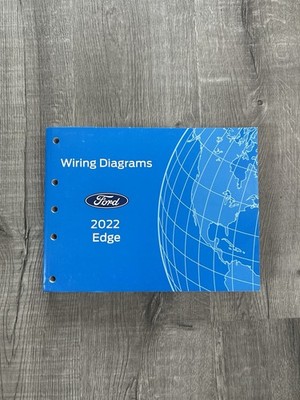 2022 Ford Edge Wiring Diagrams Electrical Manual Service Shop OEM Fast Free Ship